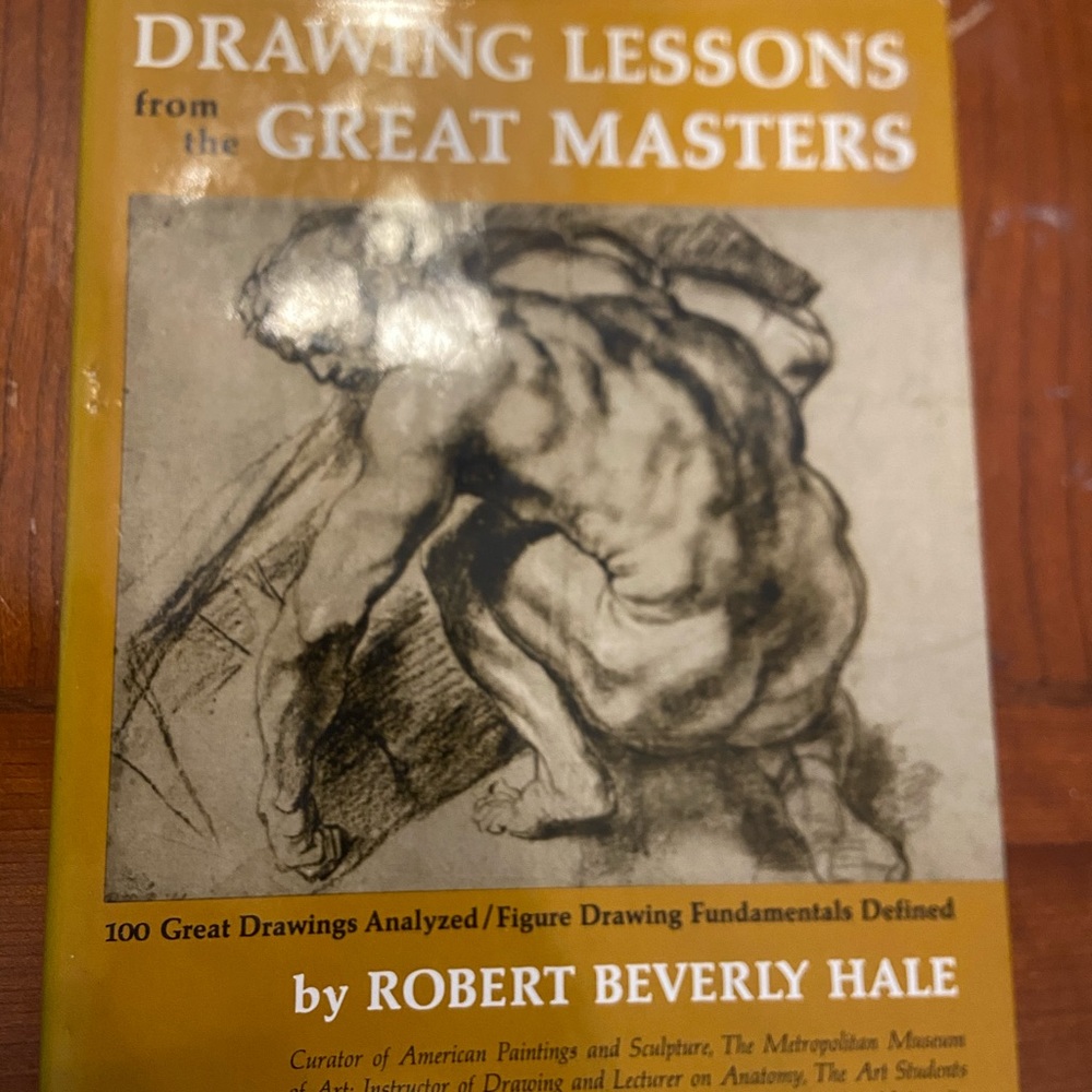 Drawing Lessons From the Great Masters Book